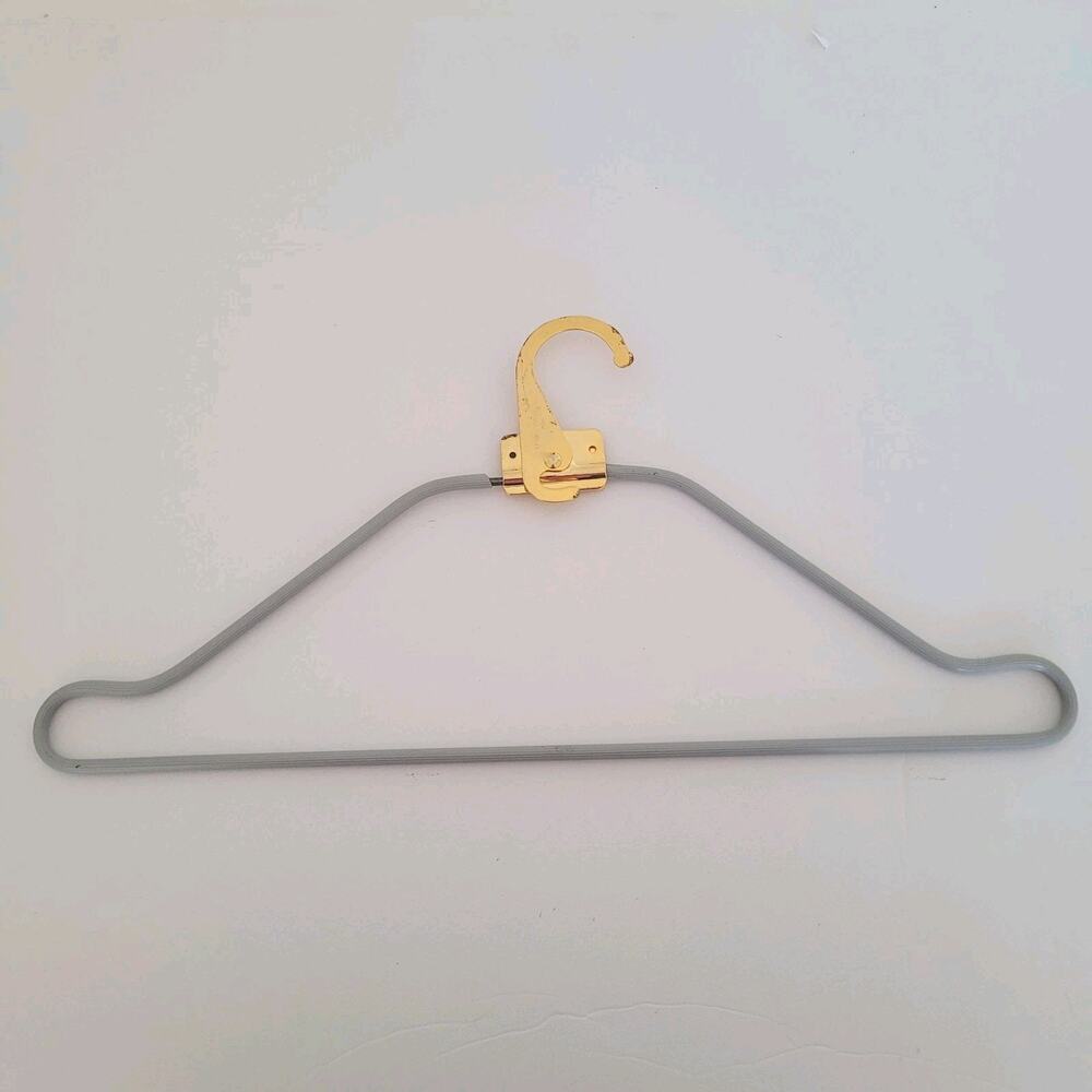 Louis Vuitton Hanger for Garment Bag Carryon Pegase Retractable Gold Gray Travel